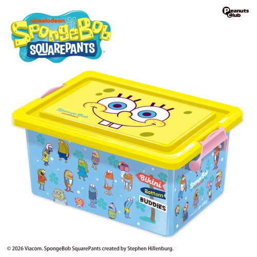 スポンジボブコンテナBOX(M)(スナック入)Ver3