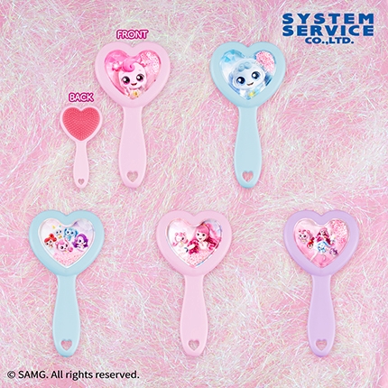 シークレット キャッチ！ティニピン キラキラヘアブラシ