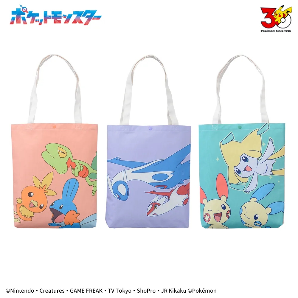 ポケットモンスター プラチナムザッカトートバッグ～ホウエン地方～