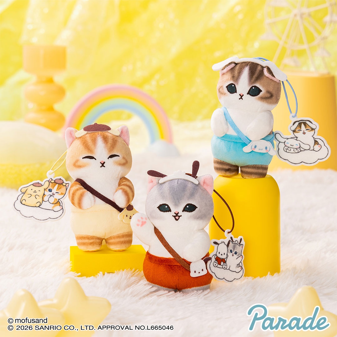 mofusand×サンリオキャラクターズ カチューシャマスコット②