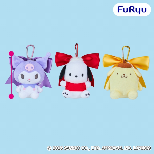 サンリオキャラクターズ リボン付パールチャームマスコットvol.1