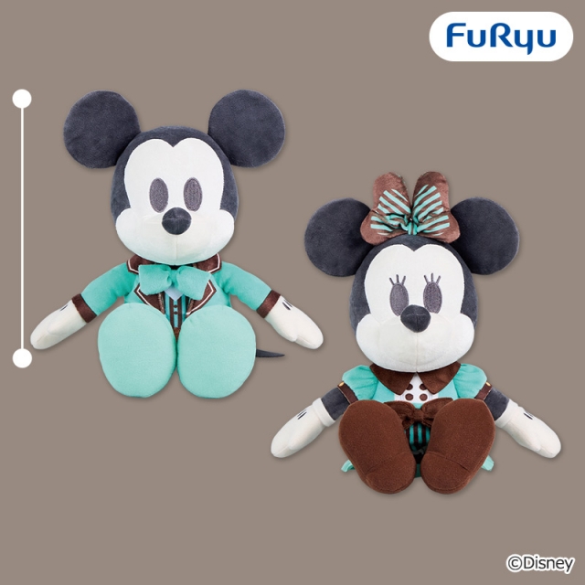 ミッキーマウス＆ミニーマウス デココレ チョコミントBIGぬいぐるみ