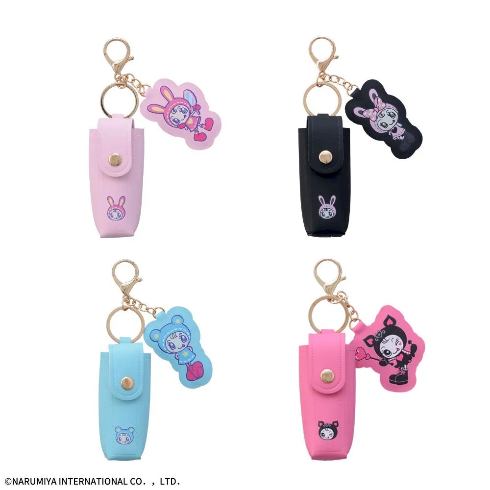 ナルミヤキャラクターズ ミラー付リップポーチ‐ベリエちゃん‐