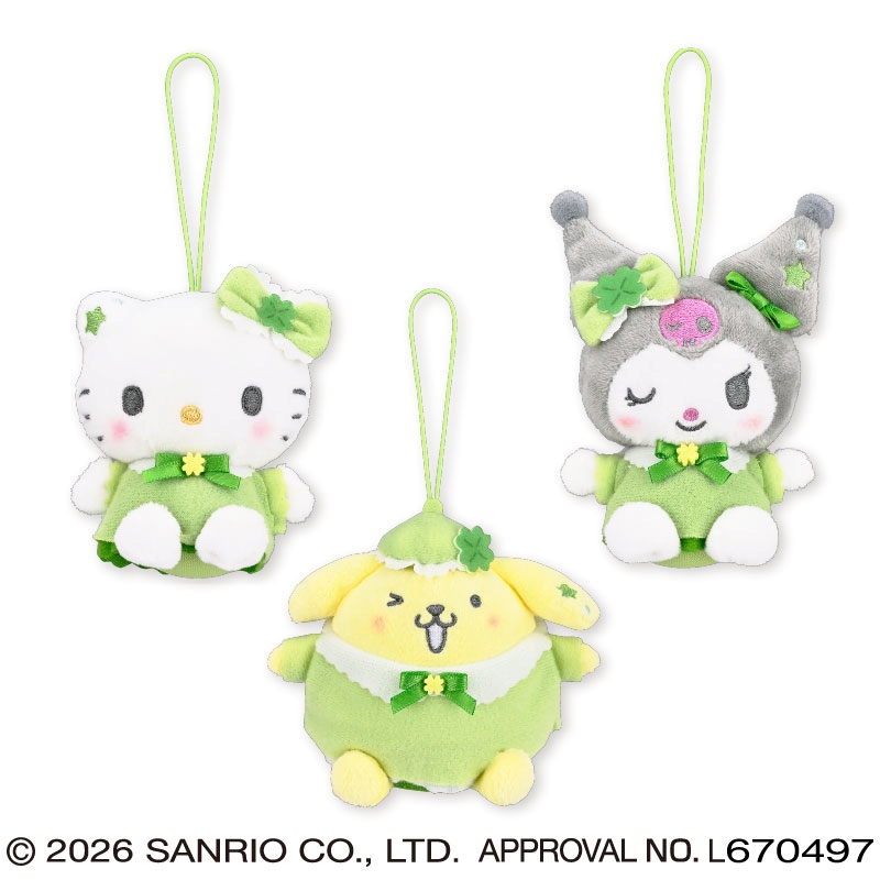 サンリオキャラクターズ クローバーウィッシュマスコット1