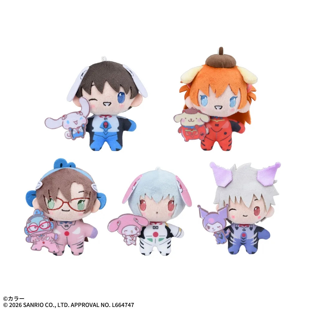 エヴァンゲリオン×サンリオキャラクターズ マスコット