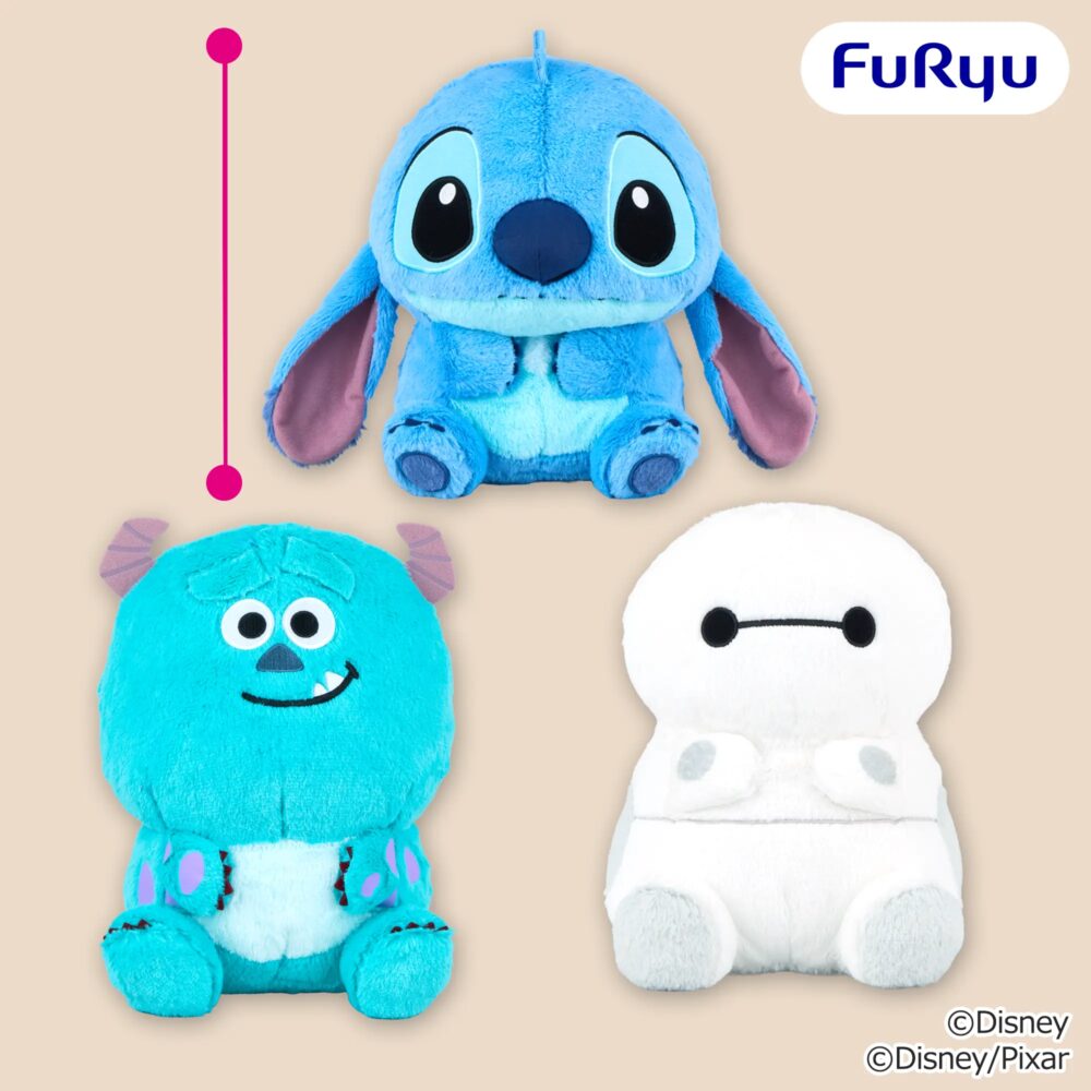 ディズニー＆ピクサーキャラクター まるまるおすわりBIGぬいぐるみ