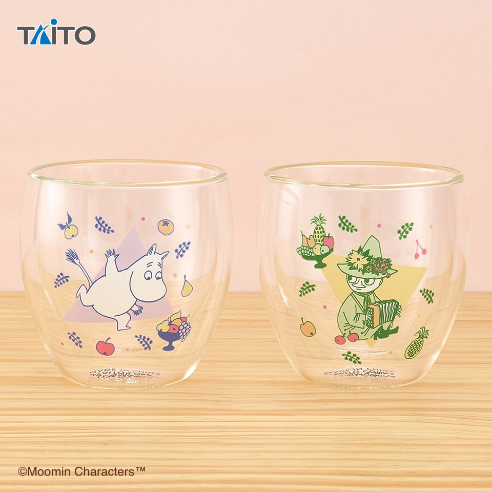 ムーミン ダブルウォールグラス
