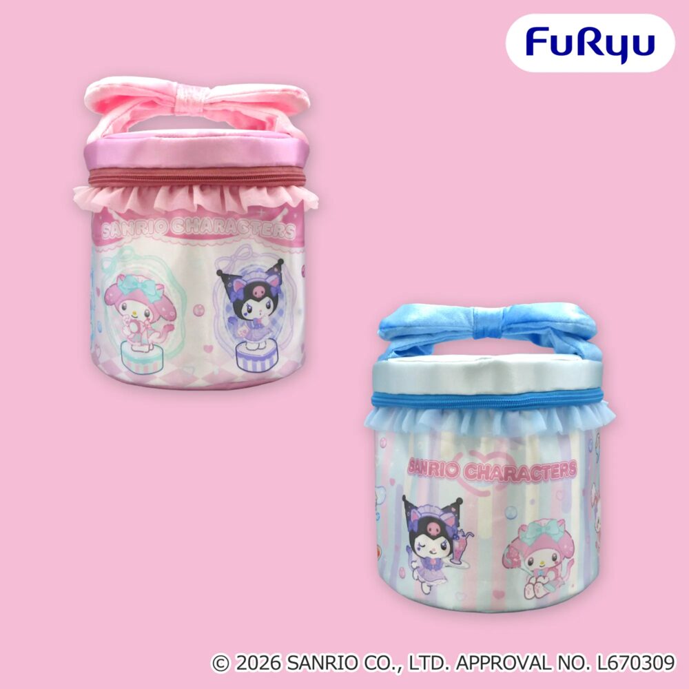 サンリオキャラクターズ ねこみみメイドバニティポーチ