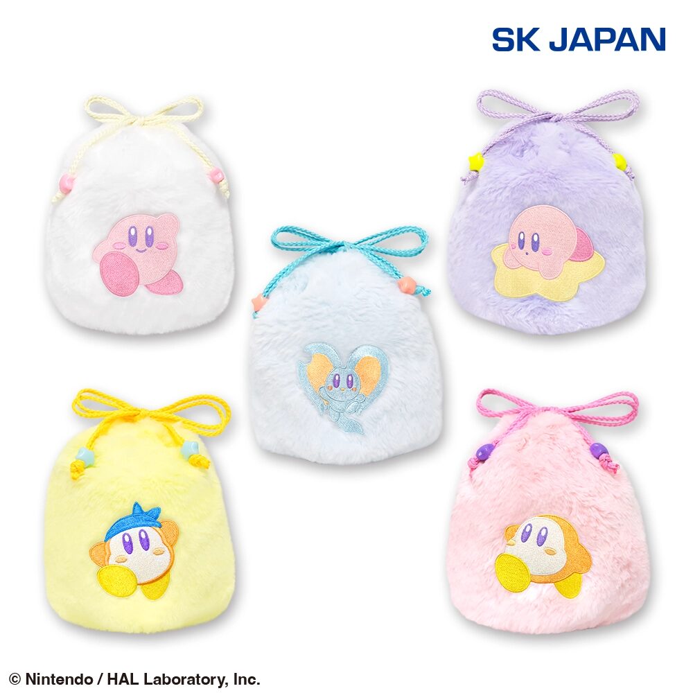 星のカービィ もこもこ巾着