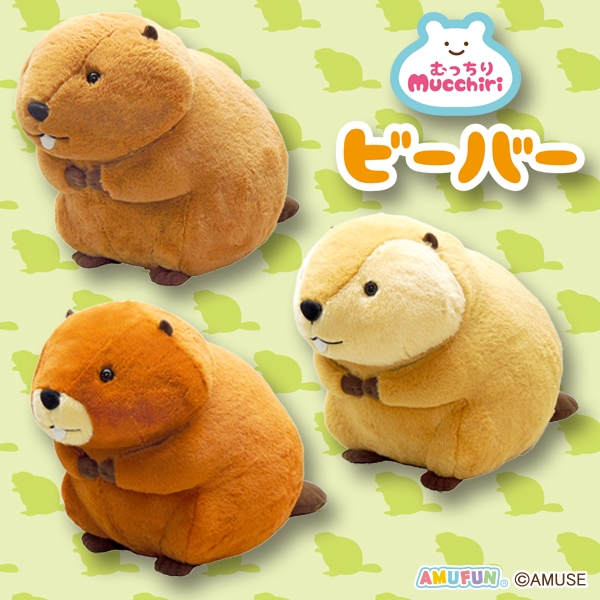 むっちりビーバーたっちウルトラBIG