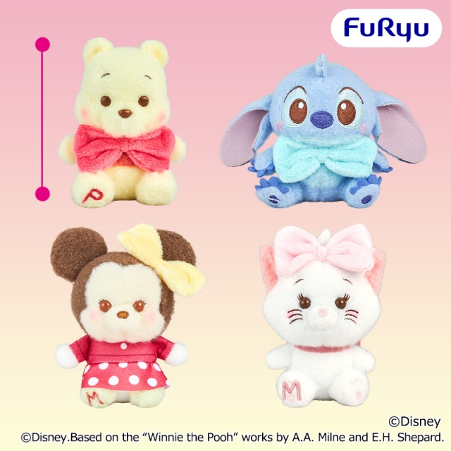 ディズニーキャラクター ミルキーボア 大きなリボンマスコット