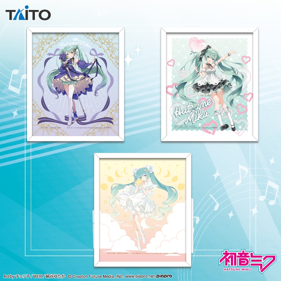 初音ミク フレーム付きクリアボード ～Birthday 2024&2025&2026ver.～