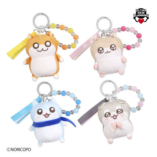 クソハムちゃんチャーム付きマスコット
