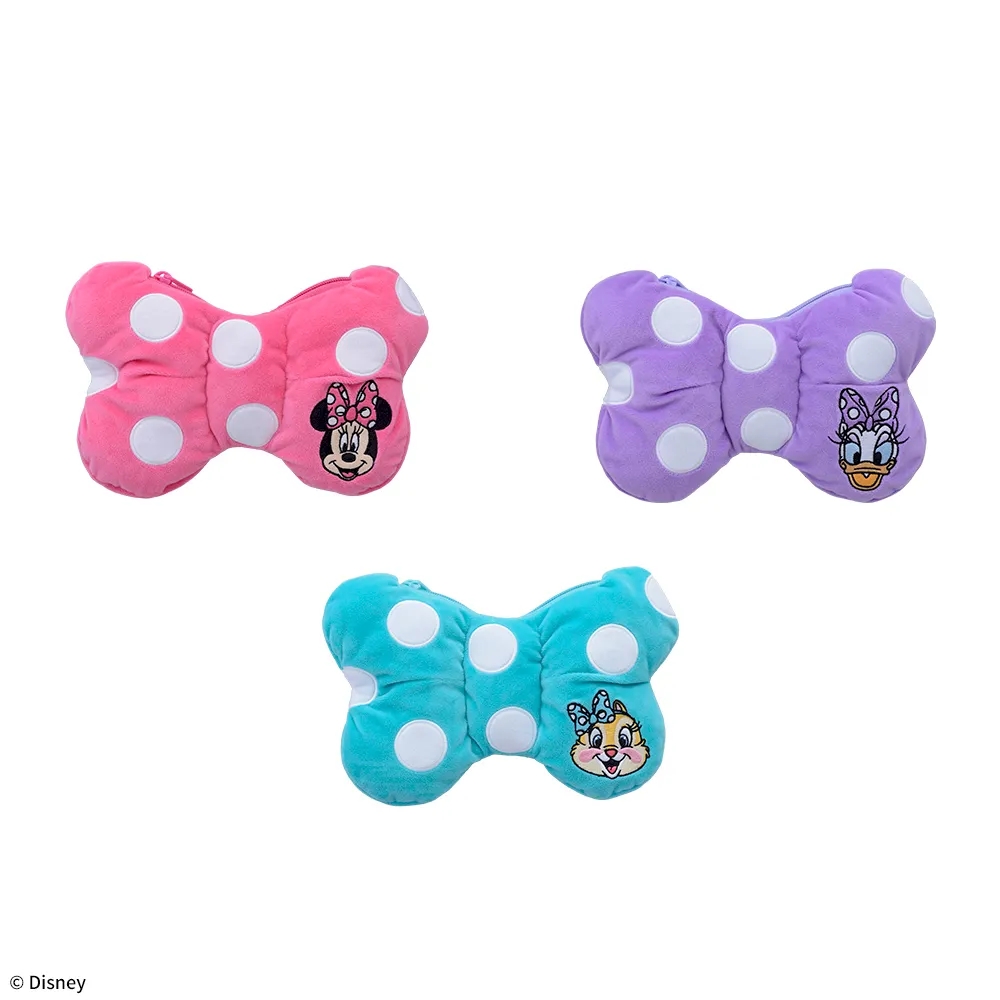 ミニーマウス&デイジーダック&クラリス プラチナムザッカリボンポーチ ～GO FOR IT!～