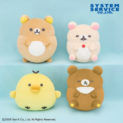 リラックマ みんなでまんぷくまくまく ぬいぐるみBIG
