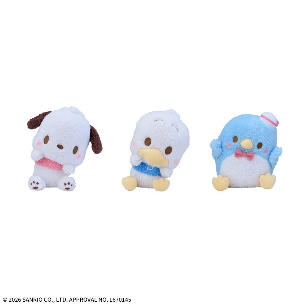 ゆるかわ サンリオキャラクターズ ひょこぴょこ ぬいぐるみVol.4