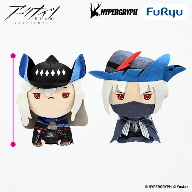 アークナイツ もちぴこぬいぐるみースカジとウルピアヌスー