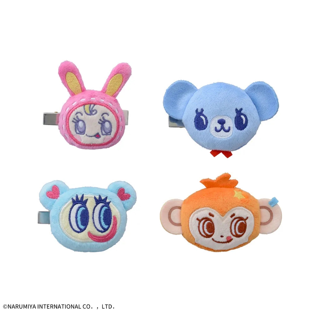 ナルミヤキャラクターズ マスコット付ヘアクリップ