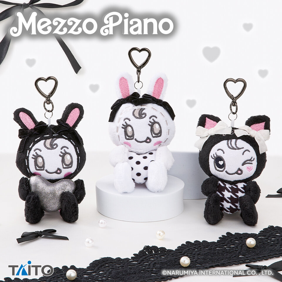 ナルミヤキャラクターズ mezzo piano ぬいぐるみマスコット ～monotone～