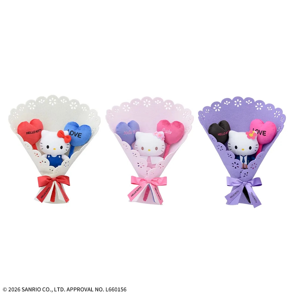ハローキティ ブーケぬいぐるみ