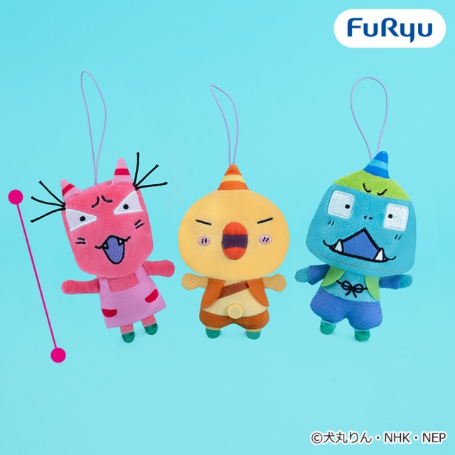 おじゃる丸 子鬼トリオマスコット