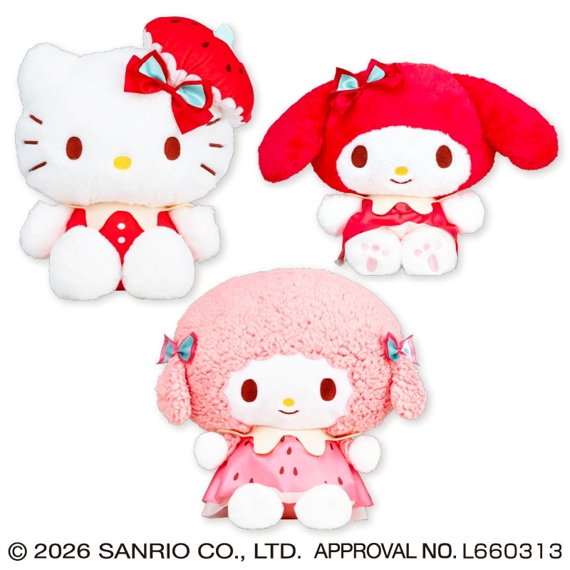 サンリオキャラクターズ いちごみるくメルトドールBIGタイプ1