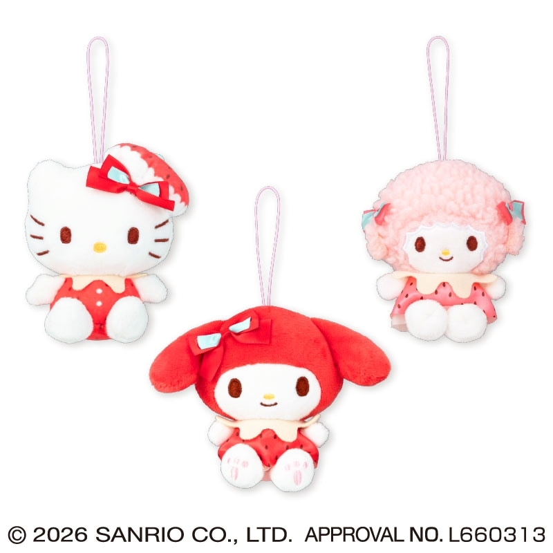 サンリオキャラクターズ いちごみるくメルトマスコット1