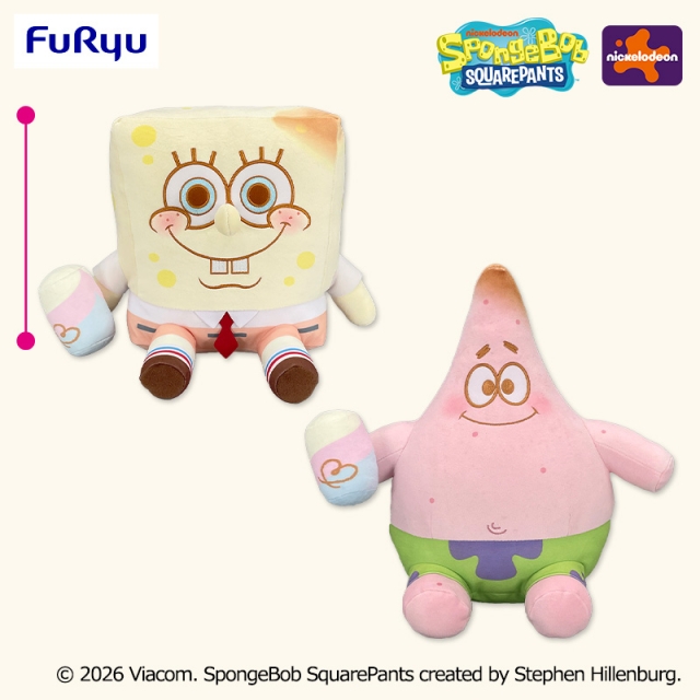 スポンジ・ボブ ましゅまるむBIGぬいぐるみ