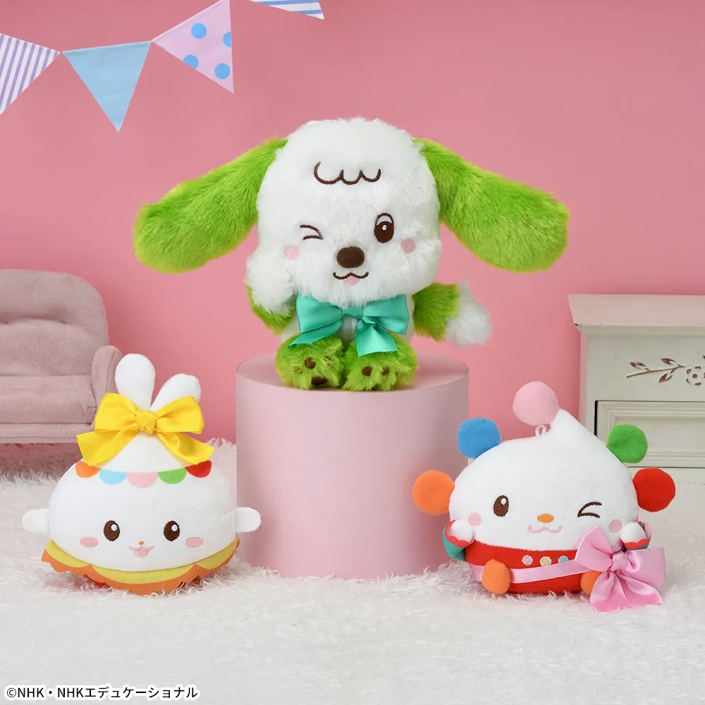 NHKいないいないばあっ！ ワンワン&ぽぅぽ&まぁるの ぬいぐるみ ～リボン～