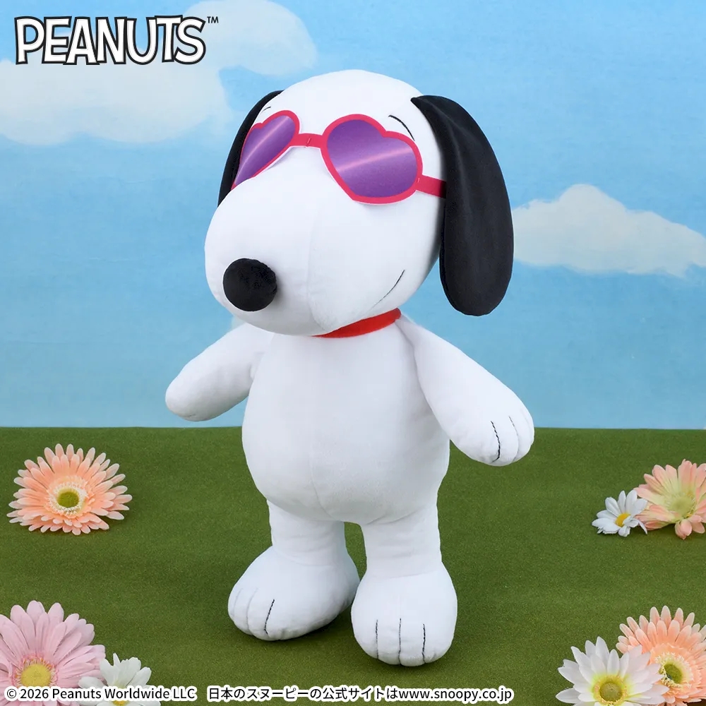 SNOOPY™ LLぬいぐるみ ハートサングラス