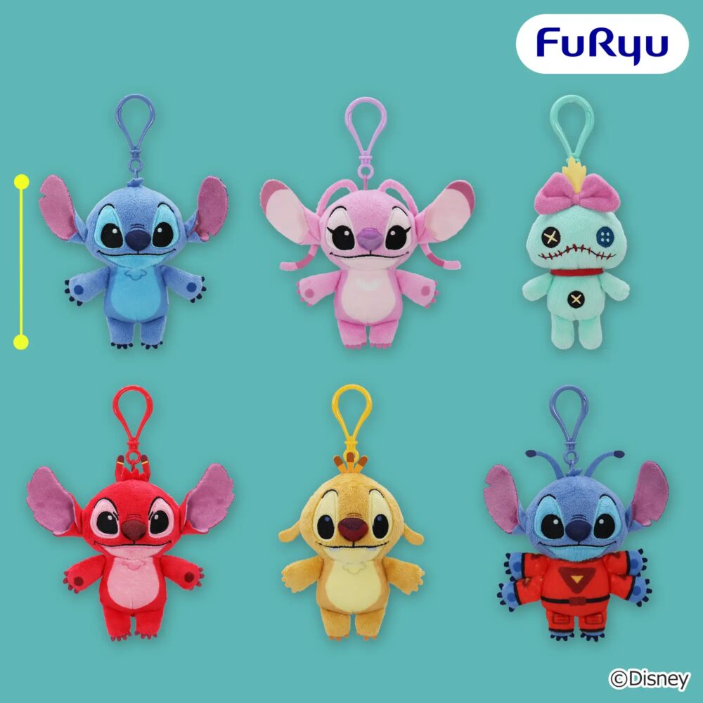 ディズニー スティッチ おともだちいっぱいくりっぴぃマスコット