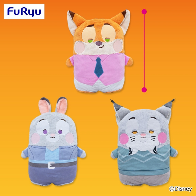 ズートピア2 ハイパーBIG！ならべてどーみぃふれんずぬいぐるみ