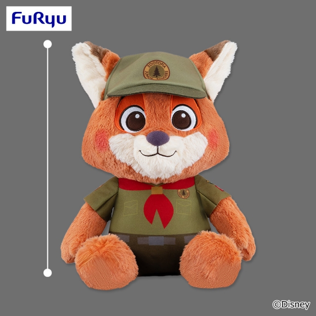ズートピア WE LOVE YOU! -Nick Wilde- FukuFuku 超BIGぬいぐるみ～チャイルドフッド～