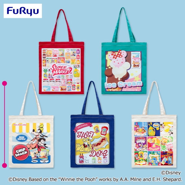 ディズニーキャラクター Pop Pop Supermarket！ トートバッグ