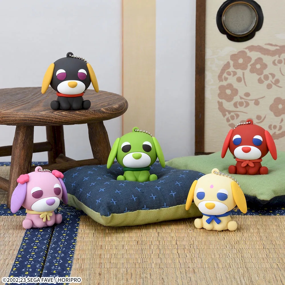 お茶犬 3Dラバーマスコット