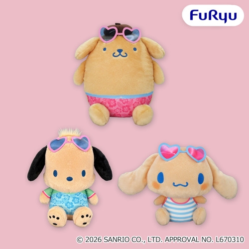 サンリオキャラクターズ こんがり日焼けBIGぬいぐるみvol.1