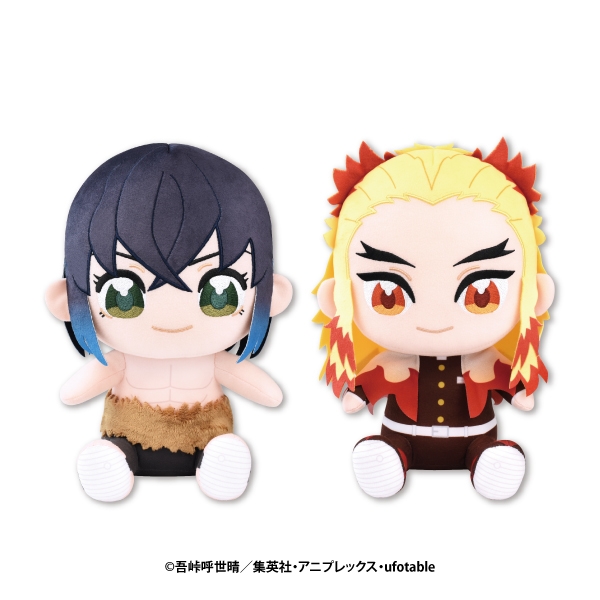 アニメ「鬼滅の刃」 ぬいぷりけおすわりBIG3