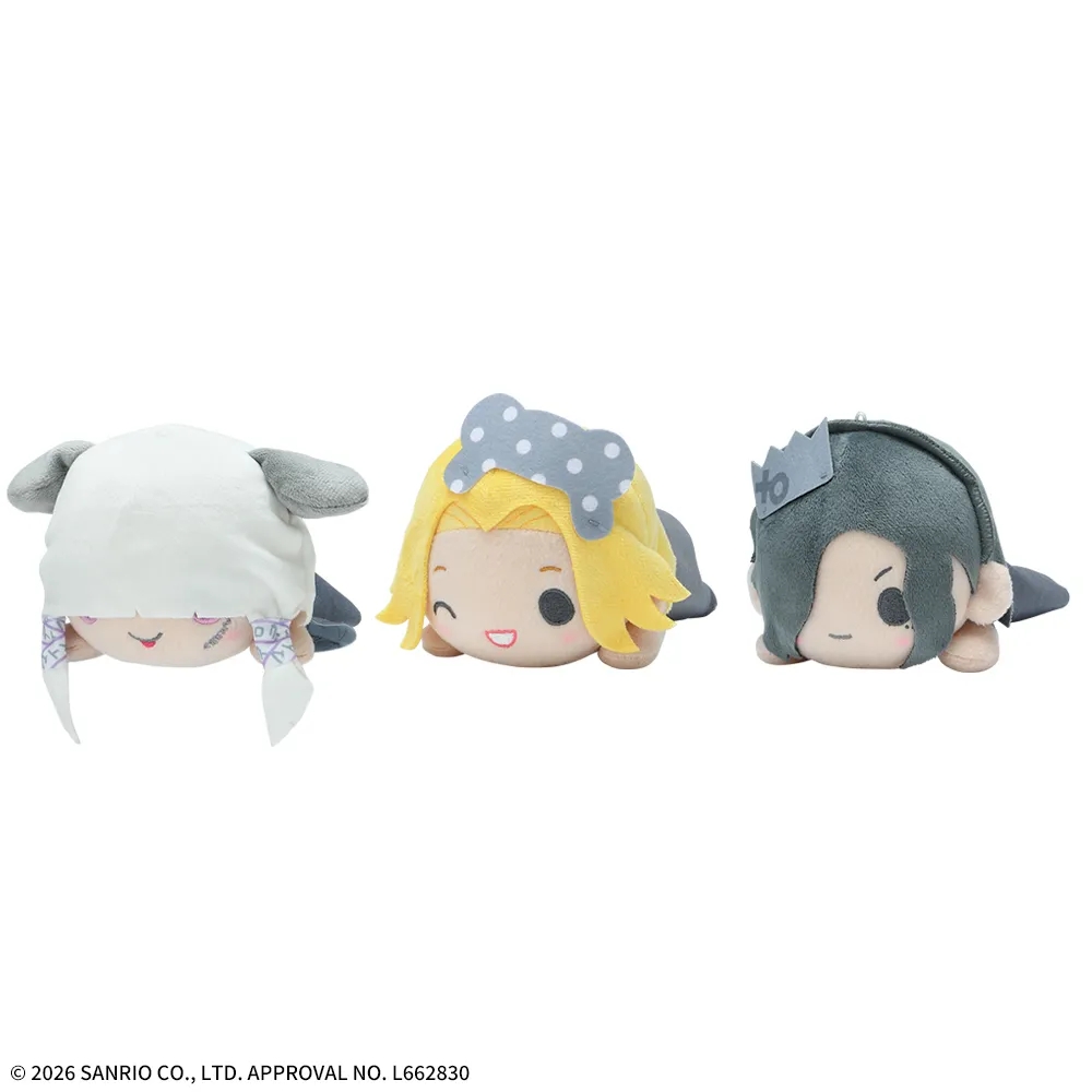 -真天地開闢集団-ジグザグ×サンリオキャラクターズ 寝そべり ぬいぐるみ