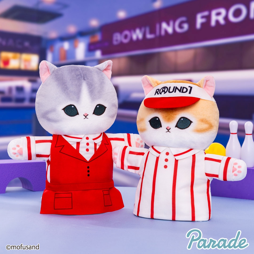 mofusand パペットぬいぐるみ～ROUND1コラボver.～