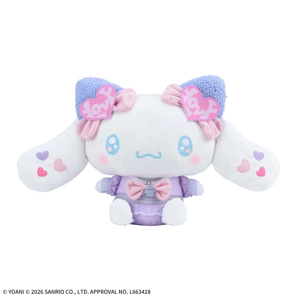 シナモロール×＝LOVE Lぬいぐるみ 猫衣装
