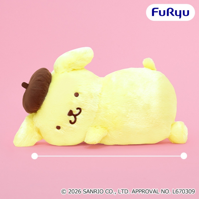 ポムポムプリン ぐうたら超BIGぬいぐるみ