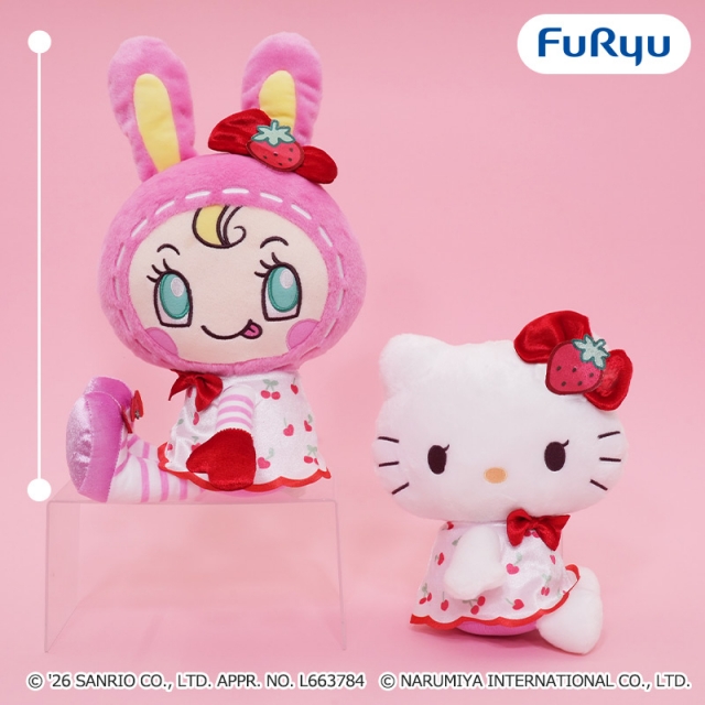 Mezzo Piano×Hello Kitty チェリーBIGぬいぐるみ