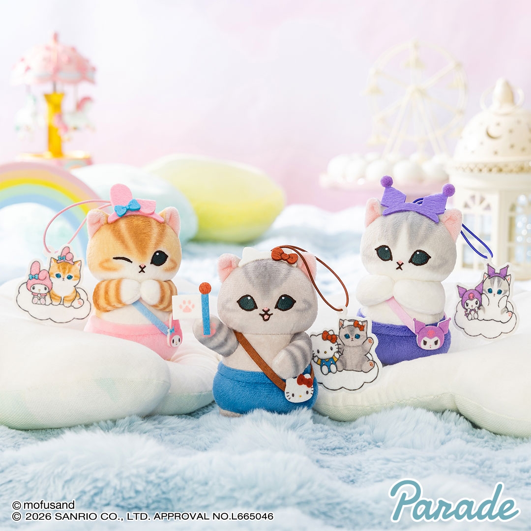 mofusand×サンリオキャラクターズ カチューシャマスコット①