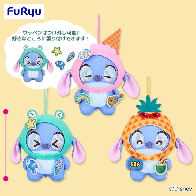 ディズニー スティッチ P-PATCH！ おおきなかぶりものマスコット