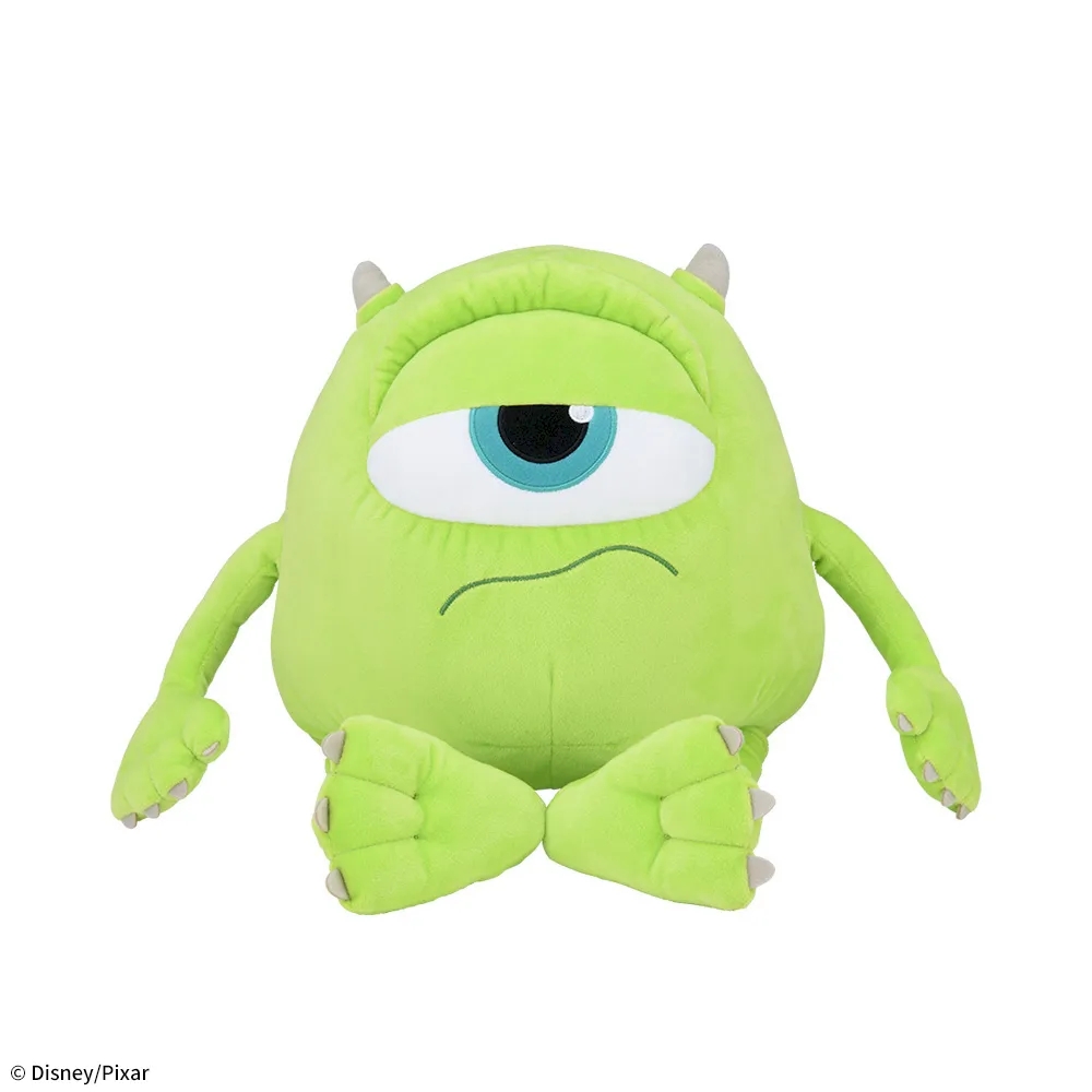 モンスターズ・インク Lぬいぐるみ むすっとVer. “マイク・ワゾウスキ”