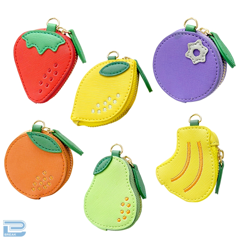 フルーツレザー調ポーチKH