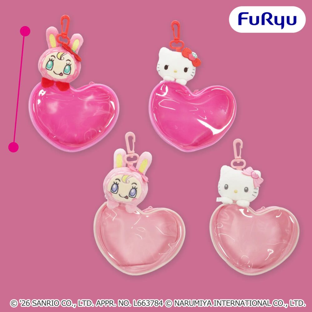 Mezzo Piano×Hello Kitty マスコット付ポーチ