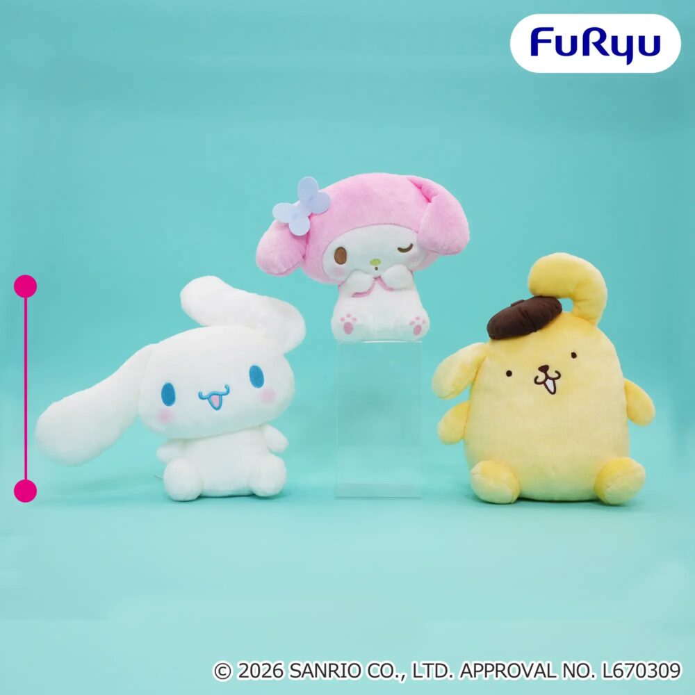 サンリオキャラクターズ とっぷうびゅん！BIGぬいぐるみ