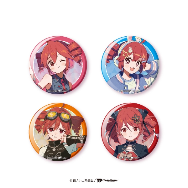 重音テト 缶バッジ