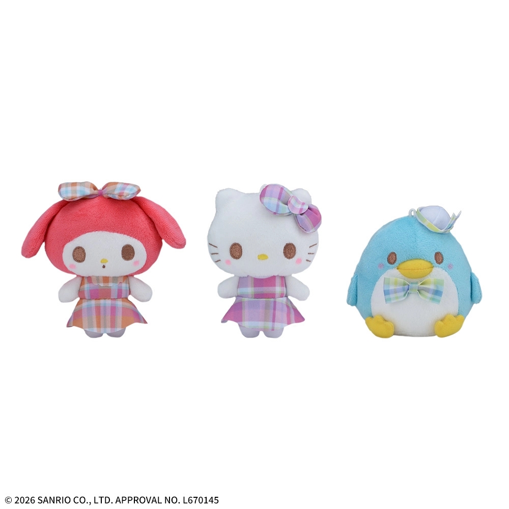 ゆるかわ サンリオキャラクターズ マスコット サマーチェック